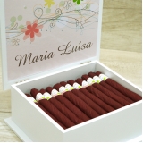 charuto de chocolate lembrança de maternidade preços Cidade Ademar
