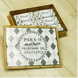 lembrancinhas para padrinhos de casamento Itupeva