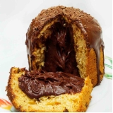 panetones trufados chocolate Cachoeirinha